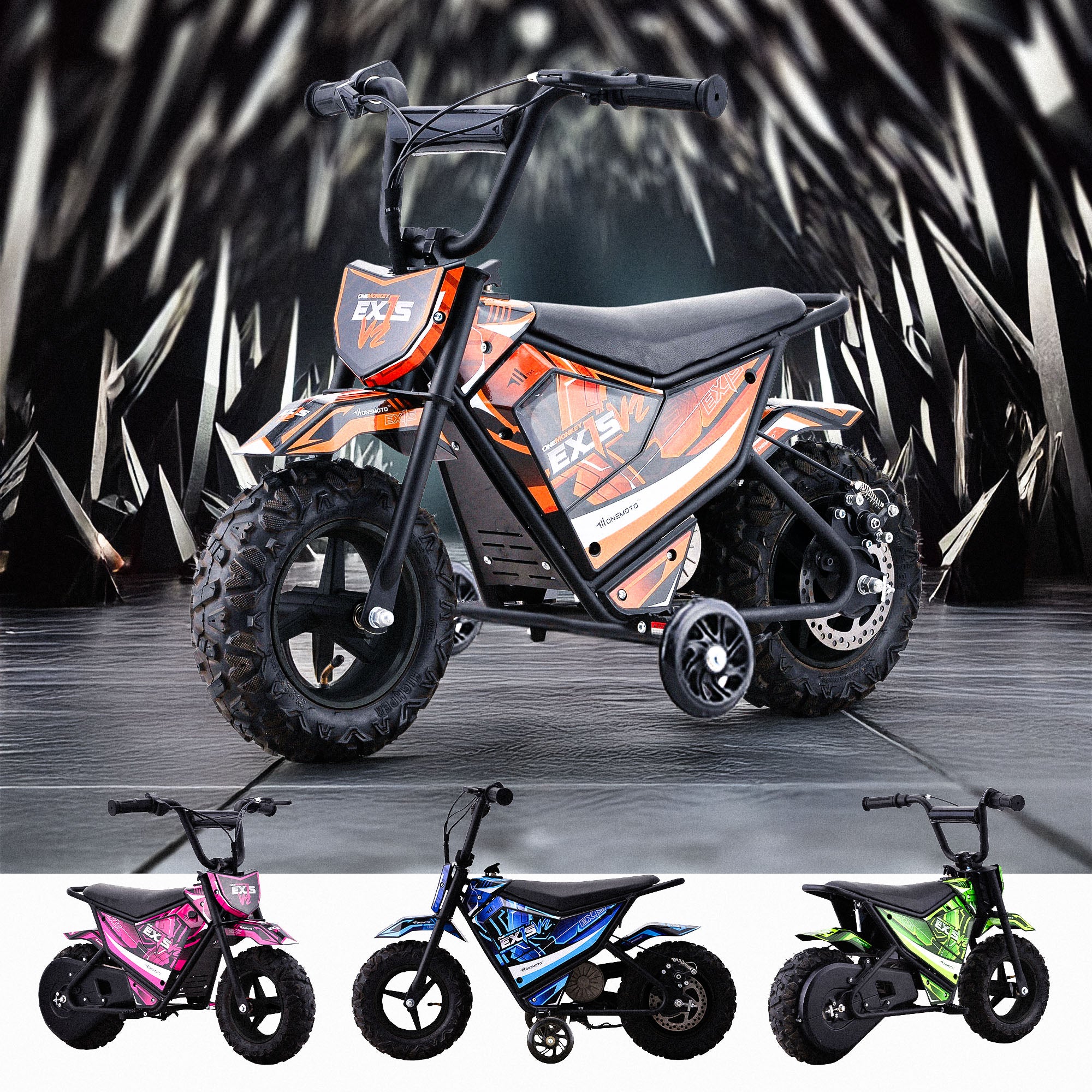 OneMonkey™ | EX1S | 250W | 24V | Electric Monkey Motorbike